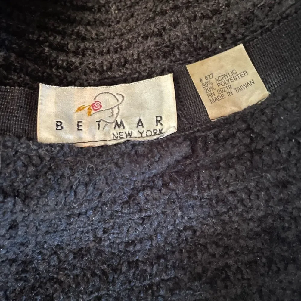 BETMAR New York Women’s Black Knit Hat - Picture 7 of 13